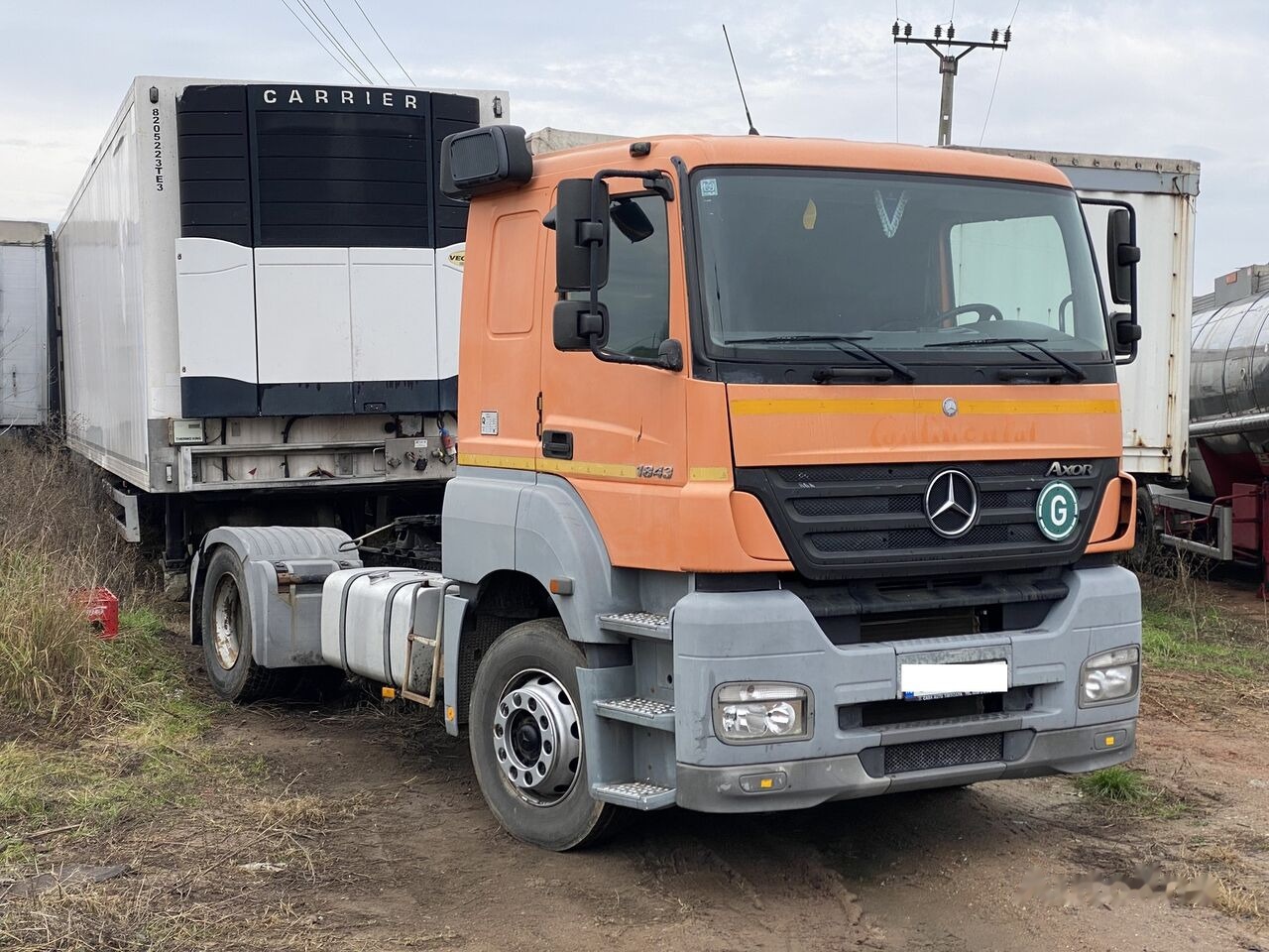 Mercedes Axor 1843 Ciągnik siodłowy - Truck1, ID: 587076