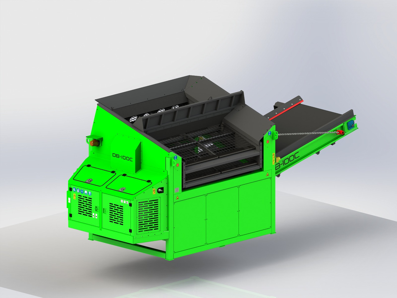 Nowy Przesiewacz DB Engineering TraserScreen DB-100C: zdjęcie 7 Nowy Przesiewacz DB Engineering TraserScreen DB-100C: zdjęcie 7